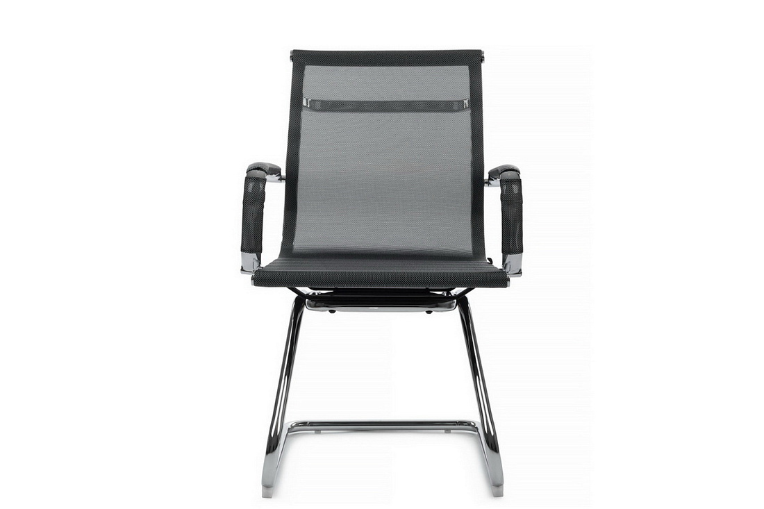 Конференц-кресло RV Chair HUGO 6001-3E Серебристо-серая сетка  стоимость