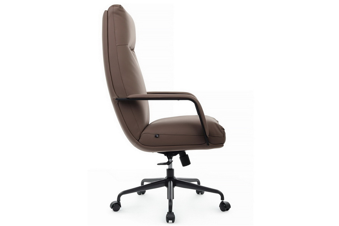 кресло руководителя rv chair otto cm-p001as коричневая экокожа фото