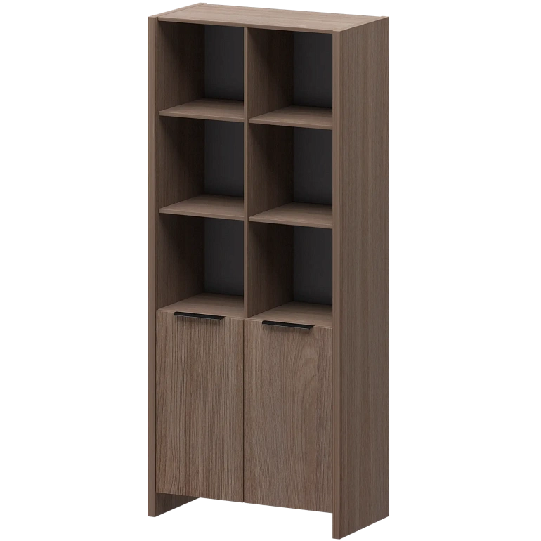 стеллаж комбинированный protech кт-42.38 темный шимо фото