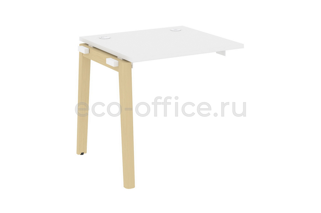 Наборный элемент рабочей станции ONIX WOOD OW.1.NRS-0.7 Белый Бриллиант / Дуб Светлый  стоимость