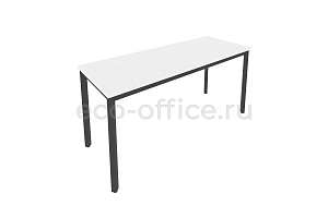 Стол письменный на металлокаркасе SLIM SYSTEM С.СП-6.1 Белый / Антрацит металл фото