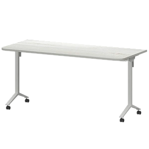 Стол мобильный складной радиусный Protech МБ25-160.70Р Сосна винтер/Белый фото