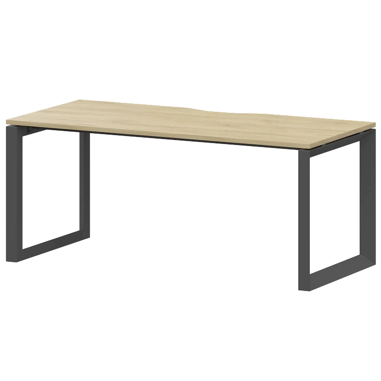 стол на металлокаркасе protech нтмп.о-160 баттл рок/антрацит фото