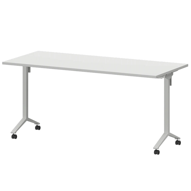 стол мобильный складной protech мб25-160.70 белый/белый фото