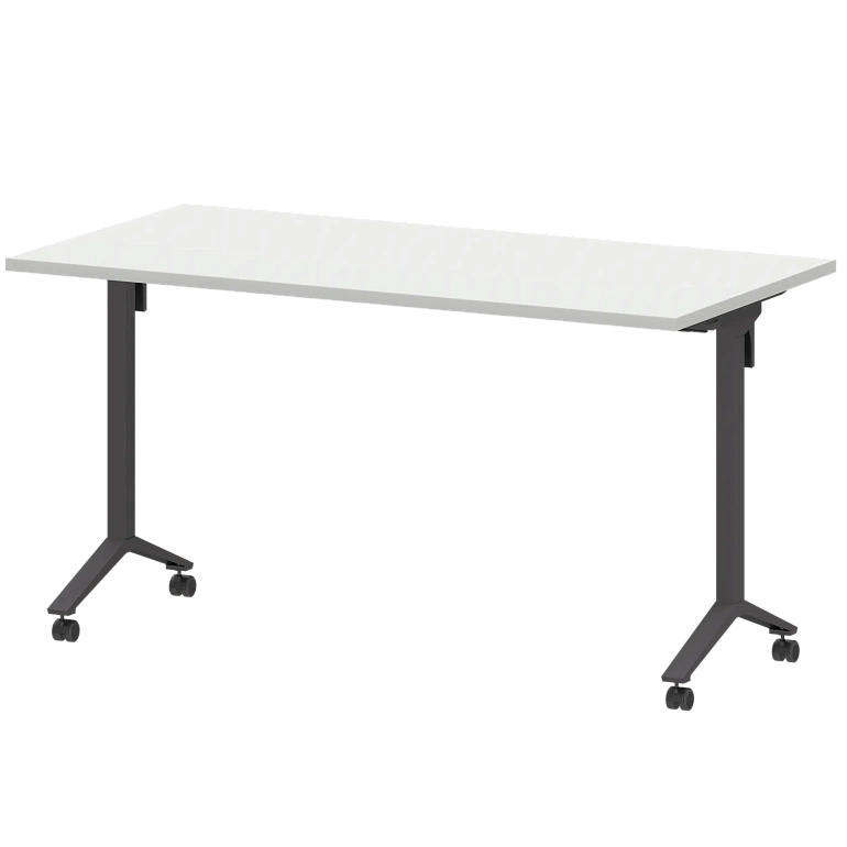 стол мобильный складной protech мб25-140.70 белый/антрацит фото