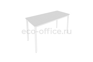 Стол письменный на металлокаркасе SLIM SYSTEM С.СП-5.1 Серый / Белый металл фото