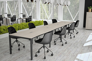 Столы для переговоров САНЬЯНА Акация Морава купить в Москве