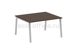 Стол переговорный (1 столешница) METAL SYSTEM STYLE БА.ПРГ-1.3 Венге Цаво / Серый металл фото