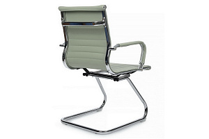 Конференц-кресло RV Chair HUGO 6002-3E Зелёная экокожа фото
