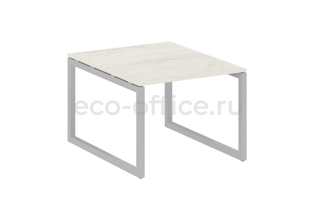 Стол переговорный (1 столешница) METAL SYSTEM QUATTRO 5x5 50БО.ПРГ-1.1 Дуб Наварра / Серый металл  стоимость