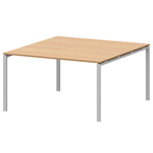 Стол переговорный на металлокаркасе Protech АМП-003.123 Ольха/Белый фото