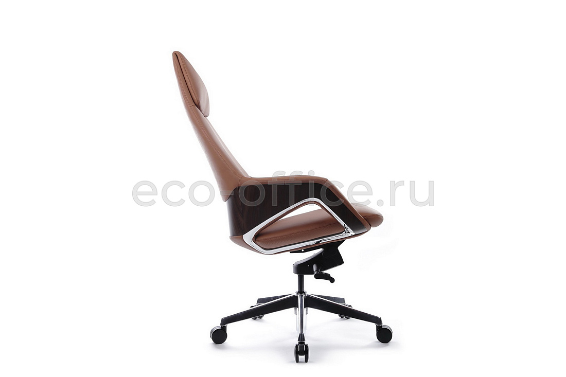 Кресло руководителя RV Design AURA FK005-A Светло-коричневая кожа  стоимость
