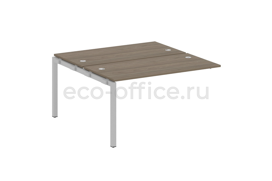 Проходной наборный элемент METAL SYSTEM QUATTRO 5x5 50БП.ПРС-СП-2.3 Вяз Благородный / Серый металл купить в Москве