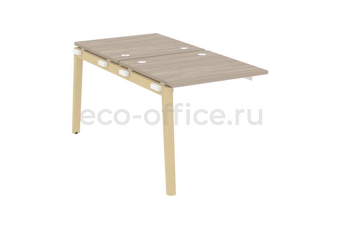 Наборный элемент рабочей станции на 2 рабочих места ONIX WOOD OW.2.NRS-0.8 Дуб Аттик / Дуб Светлый  стоимость