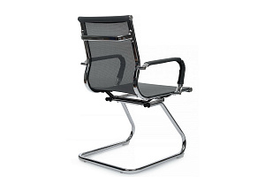 Конференц-кресло RV Chair HUGO 6001-3E Серая сетка фото
