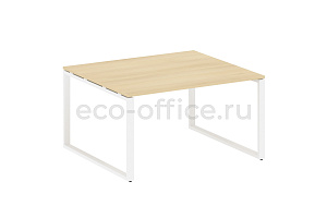 Стол переговорный (1 столешница) METAL SYSTEM STYLE БО.ПРГ-1.3 Акация Лорка / Белый металл фото