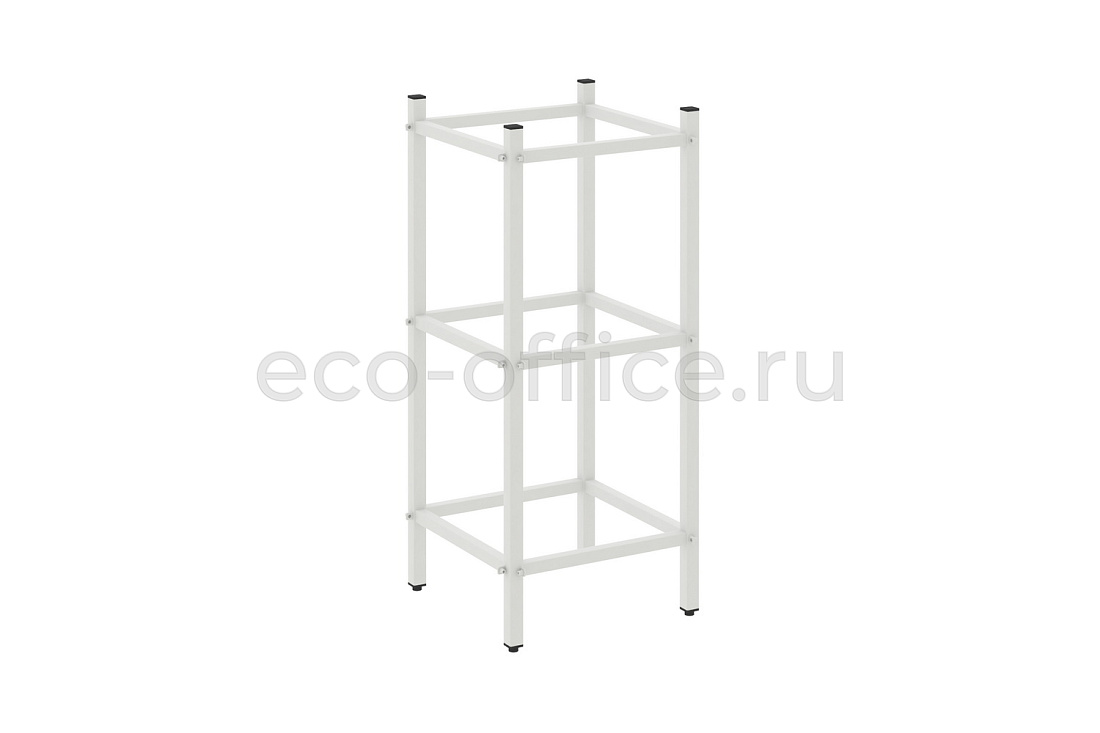 Угловой проходной модуль (2 ниши / угол-2 ниши / 2 ниши) LOFT VR.L-SL.UPK-2.2.2 Белый металл  стоимость
