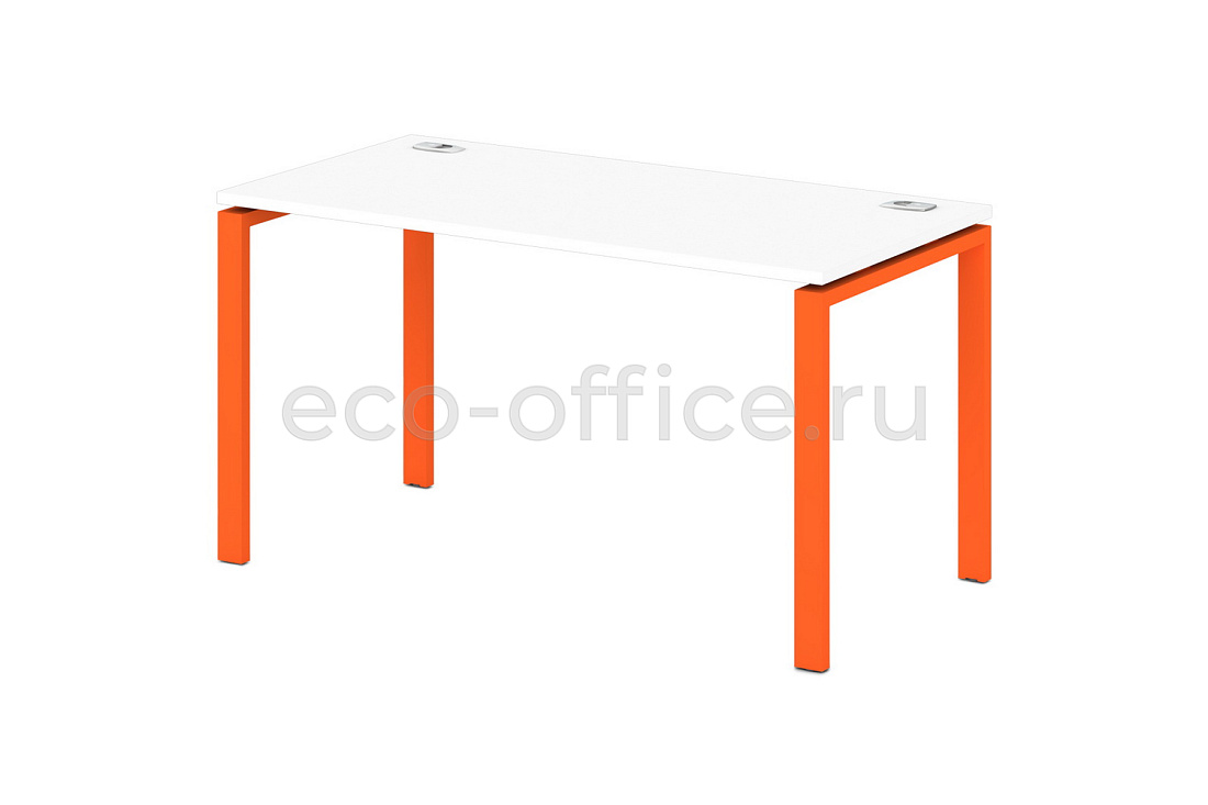 Стол на металлокаркасе 60*30 SENTIDA COLOR S-32 Апельсин  стоимость