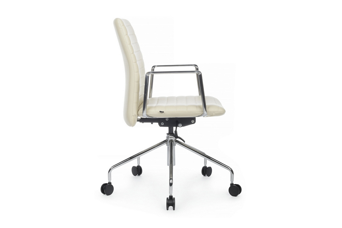 кресло офисное rv design lino b2410 бежевая экокожа фото