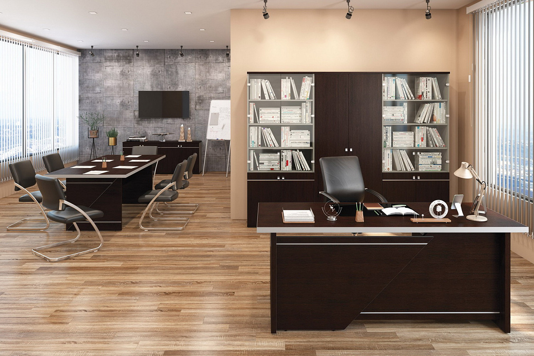 кабинет руководителя zoom венге фото