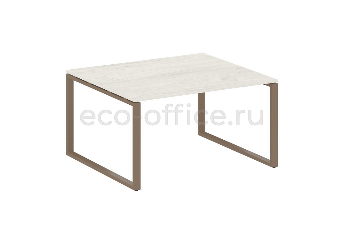 Стол переговорный (1 столешница) METAL SYSTEM STYLE БО.ПРГ-1.3 Дуб Наварра / Мокко металл  стоимость