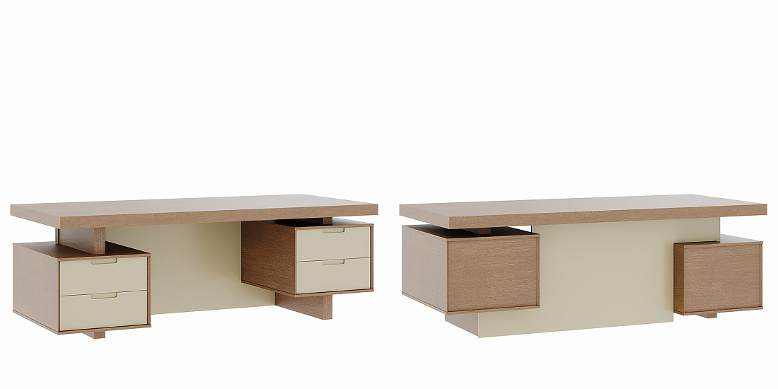 стол письменный с тумбами малыми concept con36210523 фото