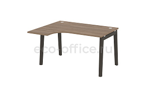 Стол эргономичный левый ONIX WOOD OW.SA-3 (L) Дуб Аризона / Дуб Тёмный фото