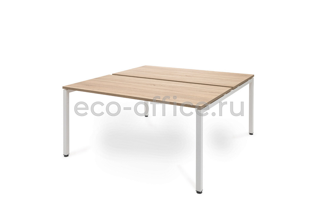 Бенч на 2 рабочих места TOUR LIGHT 119S107 DL (9003) Дуб Калифорнийский купить в Москве