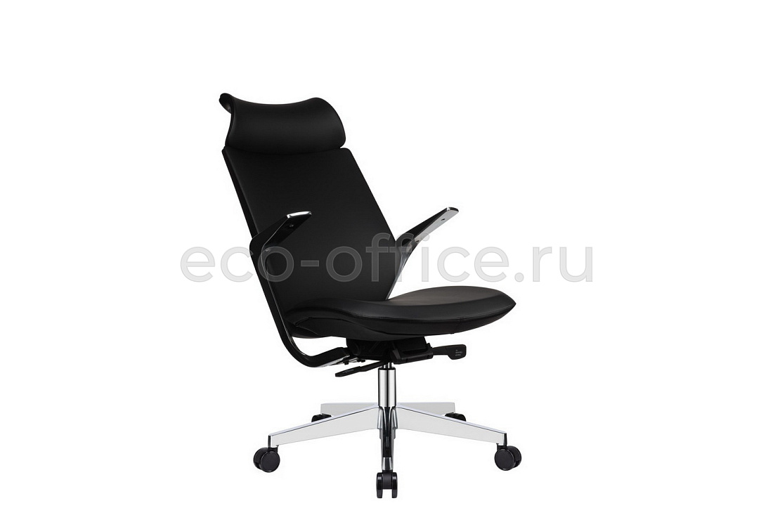 Кресло RV Design FORM F1-B Чёрная экокожа  стоимость