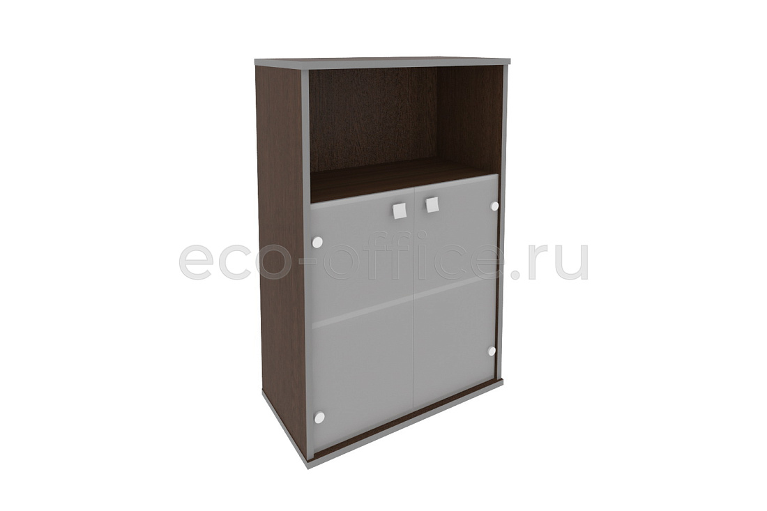 Шкаф средний широкий STYLE Л.СТ-2.2 Венге Цаво купить в Москве
