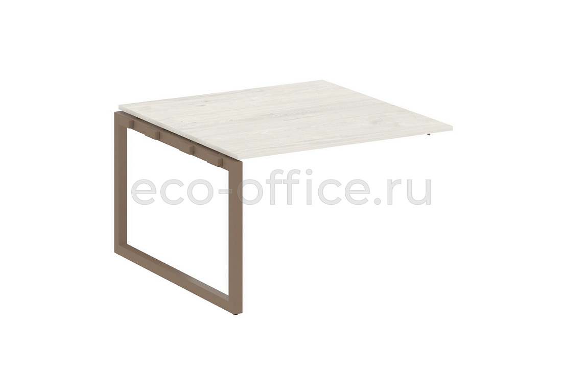Проходной наборный элемент переговорного стола METAL SYSTEM QUATTRO 5x5 50БО.ППРГ-2 Дуб Наварра / Мокко металл  стоимость