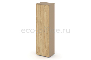 Гардероб узкий правый ESTETICA ES.GB-1(R) Латте / Тиквуд Светлый фото