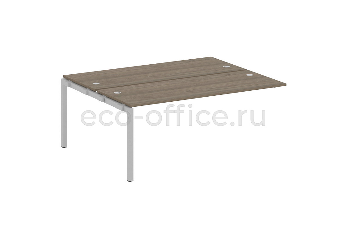 Проходной наборный элемент METAL SYSTEM QUATTRO 5x5 50БП.ПРС-СП-2.5 Вяз Благородный / Серый металл купить в Москве