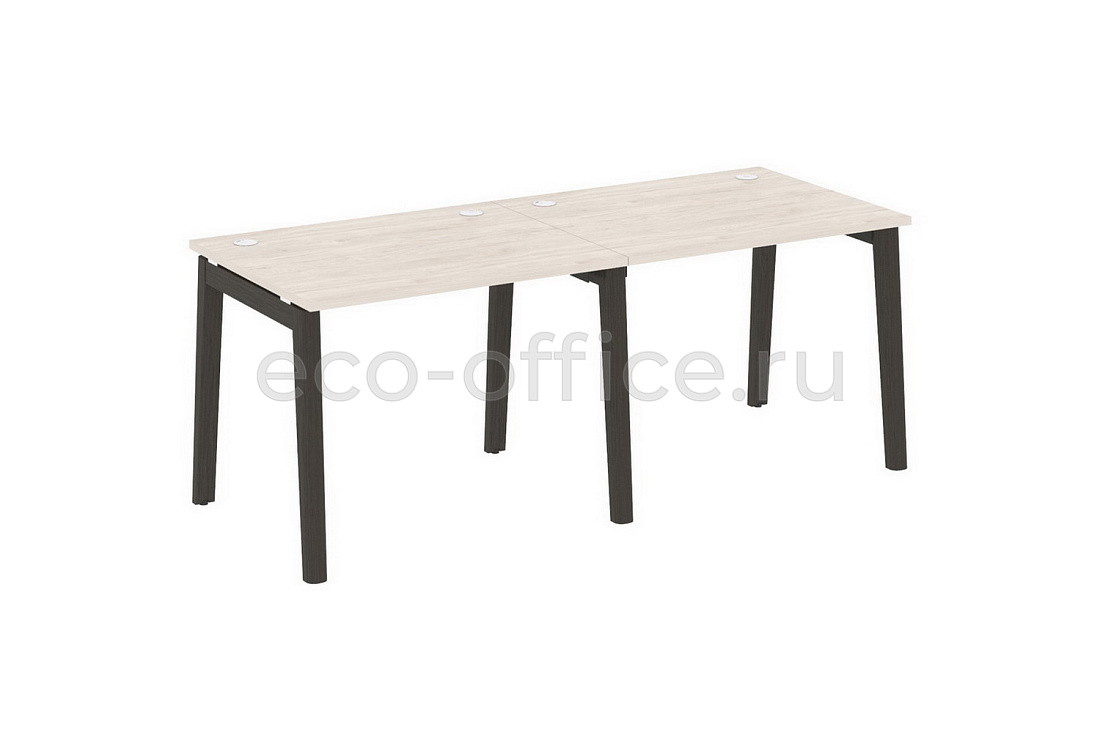 Рабочая станция на 2 рабочих места ONIX WOOD OW.RS-2.1.8 Денвер Светлый / Дуб Тёмный  стоимость