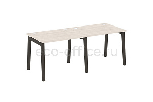 Рабочая станция на 2 рабочих места ONIX WOOD OW.RS-2.1.8 Денвер Светлый / Дуб Тёмный фото