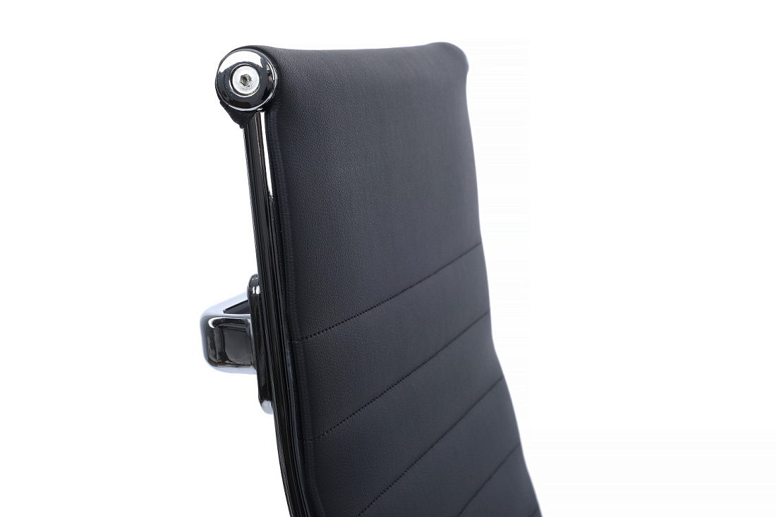 Кресло руководителя RV Chair HUGO 6002-1SEC Чёрная экокожа стоимость