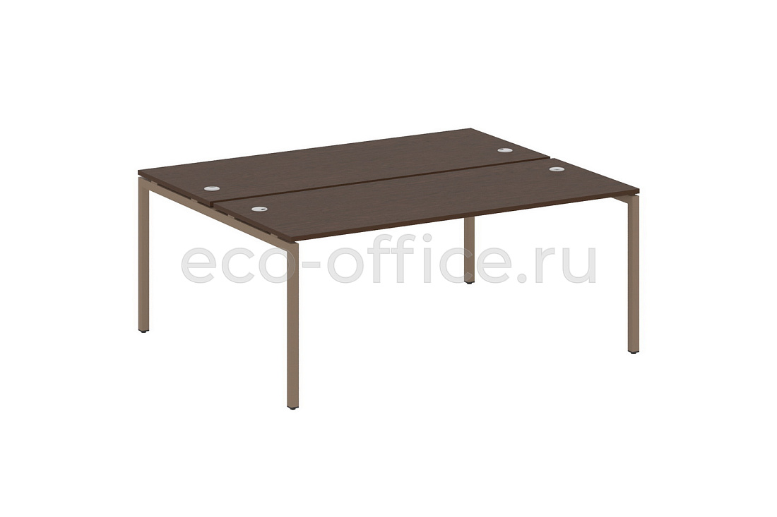 Рабочая станция METAL SYSTEM QUATTRO 4x4 40БП.РАС-СП-2.5 Венге Цаво / Мокко металл  стоимость