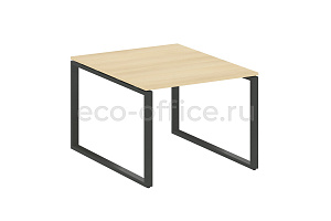 Стол переговорный (1 столешница) METAL SYSTEM STYLE БО.ПРГ-1.1 Акация Лорка / Антрацит металл фото