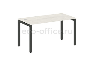 Стол письменный METAL SYSTEM QUATTRO 5x5 50БП.СП-3 Дуб Наварра / Антрацит металл фото