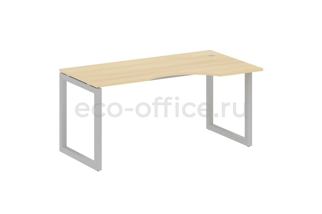 Стол криволинейный правый METAL SYSTEM QUATTRO 5x5 50БО.СА-1 Пр Акация Лорка / Серый металл  стоимость
