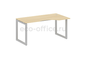 Стол криволинейный правый METAL SYSTEM QUATTRO 5x5 50БО.СА-1 Пр Акация Лорка / Серый металл фото