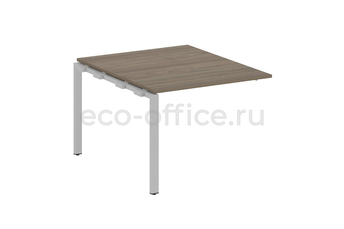 Проходной наборный элемент переговорного стола METAL SYSTEM STYLE БП.ППРГ-1 Вяз Благородный / Серый металл  стоимость