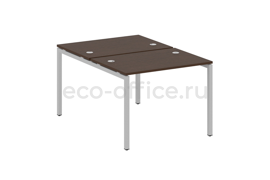 Рабочая станция METAL SYSTEM QUATTRO 4x4 40БП.РАС-СП-2.1 Венге Цаво / Серый металл  стоимость