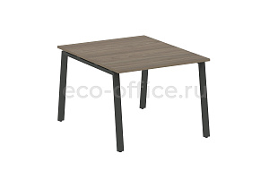 Стол переговорный (1 столешница) METAL SYSTEM STYLE БА.ПРГ-1.1 Вяз Благородный / Антрацит металл фото