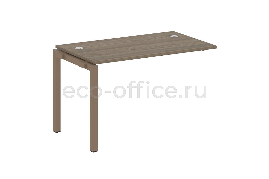 Проходной наборный элемент METAL SYSTEM QUATTRO 5x5 50БП.ПРС-СП-1.2 Вяз Благородный / Мокко металл купить в Москве