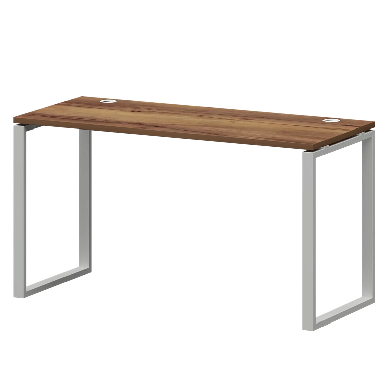 стол на металлокаркасе protech смс25-о-10к.60.пр25 таксония/белый фото