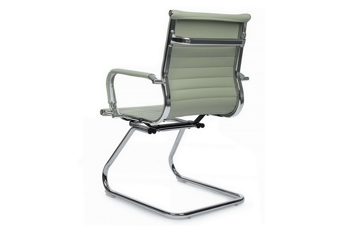 Конференц-кресло RV Chair HUGO 6002-3E Зелёная экокожа  стоимость