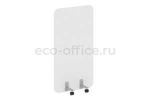 Перегородка на металлических опорах, на роликах R-LINE DP.R-80-150 Белый фото
