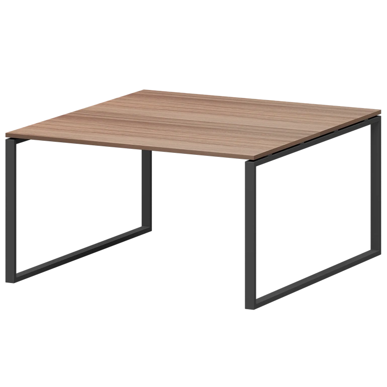 стол переговорный на металлокаркасе protech амп.о-002.123 темный шимо/антрацит фото