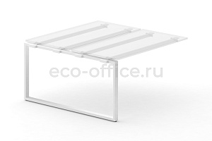 Металлокаркас на O-образной опоре 60x30 для наборного элемента 1000*1475 Белый металл фото